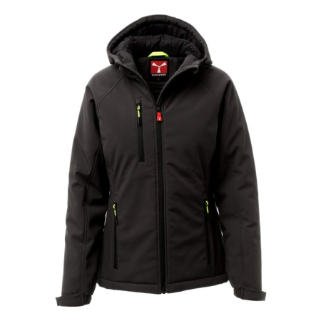Jachete, bluze & hanorace - Jacheta softshell de iarna Payper Gale Pad Lady, Soft Shell 95% polyester + 5% elastan, Black, marime L