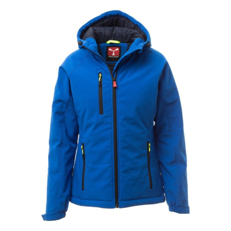 Jachete, bluze & hanorace - Jacheta softshell de iarna Payper Gale Pad Lady, Soft Shell 95% polyester + 5% elastan, Royal Blue, marime L