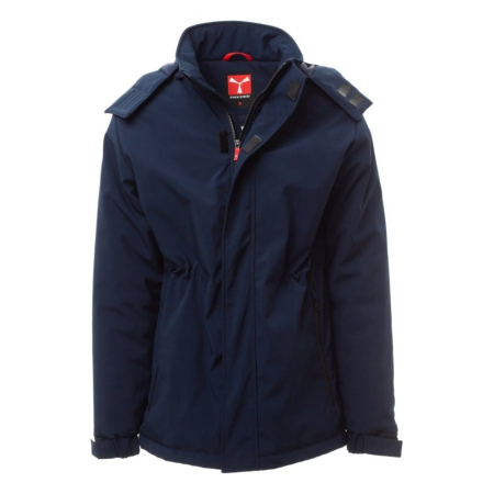 Jachete, bluze & hanorace - Jacheta softshell de iarna Payper Nordet, 95% polyester + 5% elastan, Navy Blue, marime M