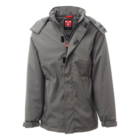 Scule & unelte - Jacheta softshell de iarna Payper Nordet, 95% polyester + 5% elastan, Smoke, marime L