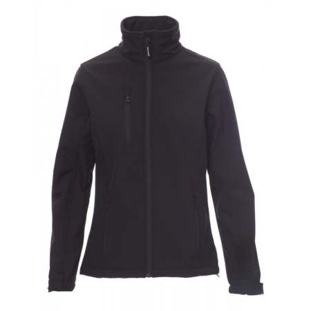 Jachete, bluze & hanorace - Jacheta softshell Payper Dublin Lady, 100% polyester Soft shell, Black, marime L