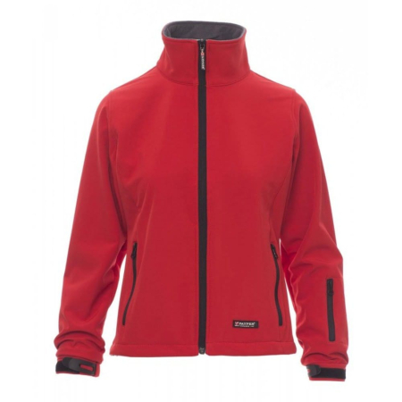 Scule & unelte - Jacheta softshell Payper Sunny, Soft-Shell 93% polyester + 7% elastane, Red, marime L