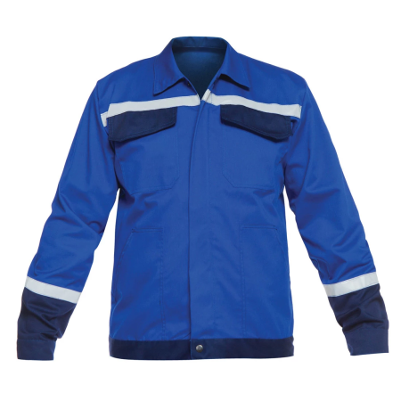 Scule & unelte - Jacheta tercot Char, 70% Bumbac + 30% Poliester, Albastru, marime S