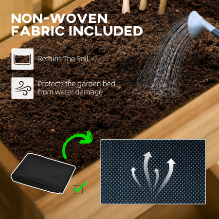 Jardiniera Lemn Exterior - Verticala cu 3 Ghivece Detasabile [5]