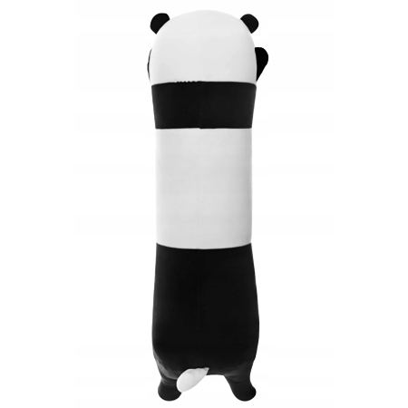 Jucarie de plus Panda urias 70 cm, multifunctionala 2 in 1, perna moale pentru imbratisat si relaxare, umplutura pufoasa din poliester, ideala pentru [5]