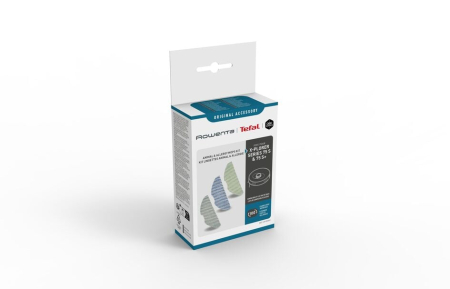 Bucatarie - Kit 3 mopuri din microfibra Rowenta ZR185001, compatibile cu aspiratoarele robot X-Plorer Serie S65, S65+, S70, S70+, S140, S140+, S135, S135+, seriile RR8Lxx, RR84xx, RR91xx si RR91xx