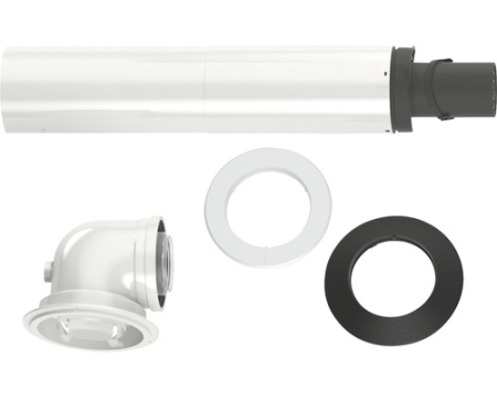 Accesorii montare - Kit de evacuare 80/125, 1000 mm pentru Ariston GENUS PREMIUM EVO HP