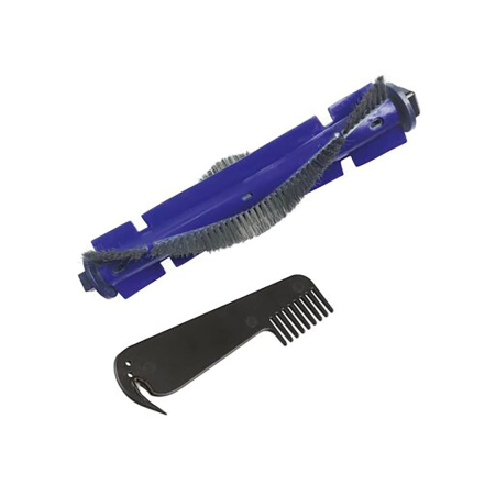Bucatarie - Kit Rowenta ZR177003 cu perie si periuta pentru par de animale, compatibil cu aspiratoarele robot Rowenta X-Plorer Serie 80 si 120, seriile RR77xx si RR78xx