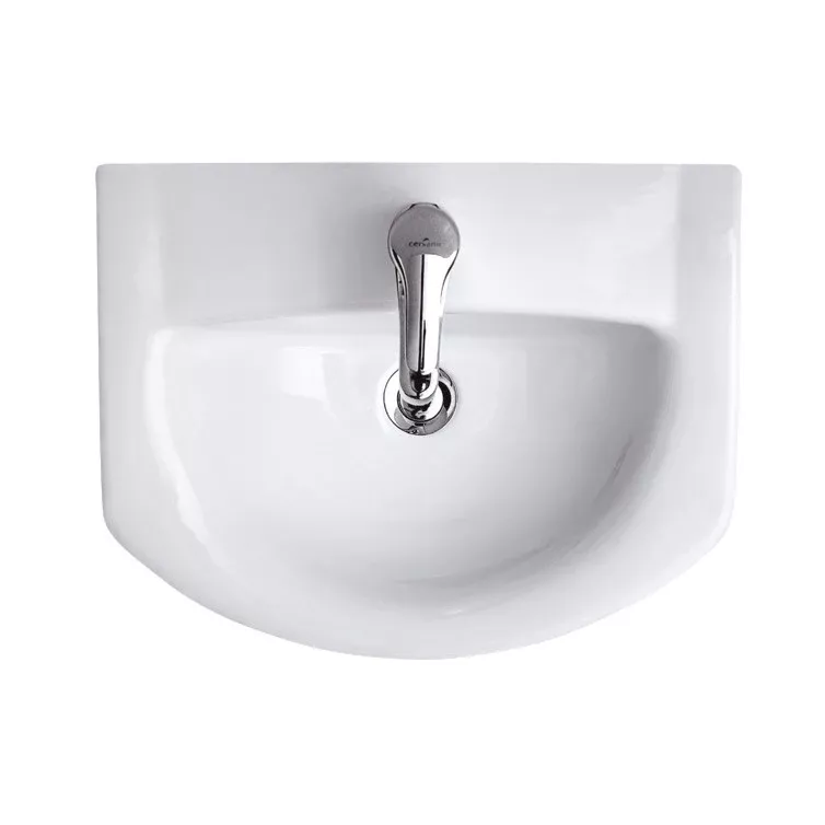 Lavoar Cersanit Libra, pe perete, 60 x 46 cm, alb, K04-008 [1]