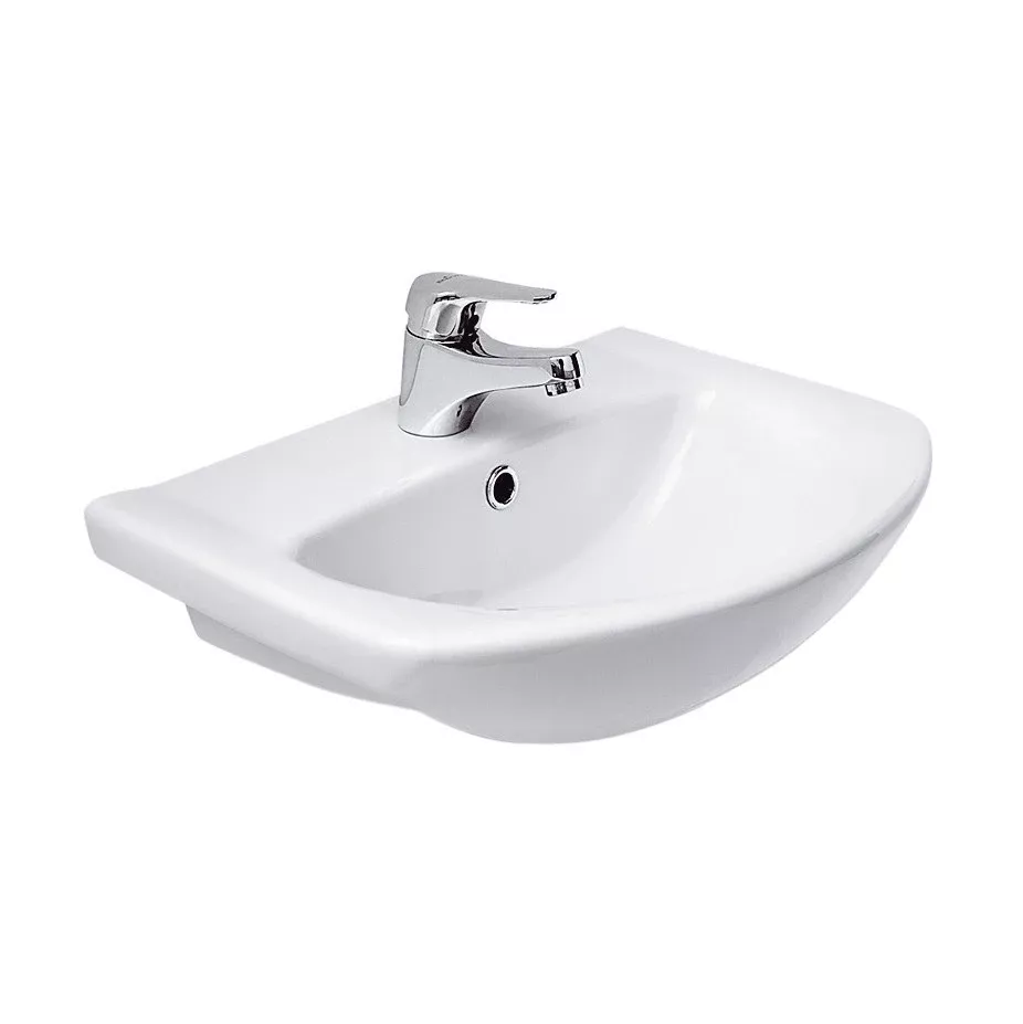 Lavoare pe blat - Lavoar Cersanit Libra, pe perete, 60 x 46 cm, alb, K04-008