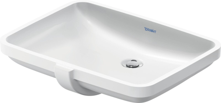 Baie - Lavoar Duravit 03955500282, NO 1, montaj sub blat, nr orificii baterie fara, zona montaj interior, alb
