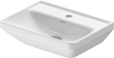 Baie - Lavoar Duravit 0738450041, D-Neo, montaj pe perete, zona montaj interior, elemente fixare ascunse, alb