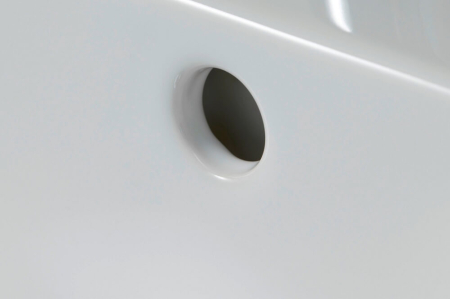 Lavoar Duravit 0750450000, Starck 3, montaj pe perete, preaplin, zona montaj interior, elemente fixare ascunse, alb [1]