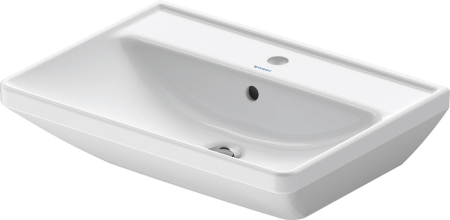Baie - Lavoar Duravit 2366600000, D-Neo, montaj pe perete, preaplin, zona montaj interior, elemente fixare ascunse, alb