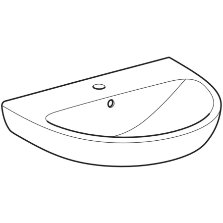 Lavoar Geberit, Selnova, 60 cm, alb [1]