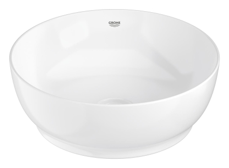 Lavoar Grohe 103538SH00, Essence, pe blat, 400 mm, fara preaplin, AquaCEramic, HyperClean, alb [2]