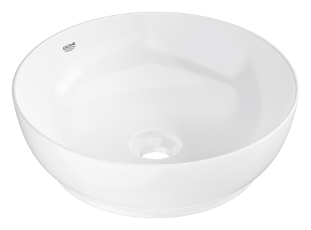 Lavoar Grohe 103538SH00, Essence, pe blat, 400 mm, fara preaplin, AquaCEramic, HyperClean, alb [1]