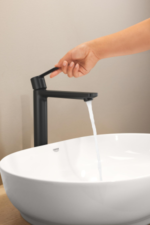 Lavoar Grohe 103560SH00, Essence, pe blat, 450 mm, fara preaplin, AquaCEramic, HyperClean, alb [13]