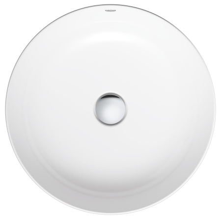 Lavoar Grohe 103560SH00, Essence, pe blat, 450 mm, fara preaplin, AquaCEramic, HyperClean, alb [5]