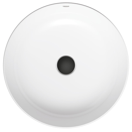 Lavoar Grohe 103560SH00, Essence, pe blat, 450 mm, fara preaplin, AquaCEramic, HyperClean, alb [7]