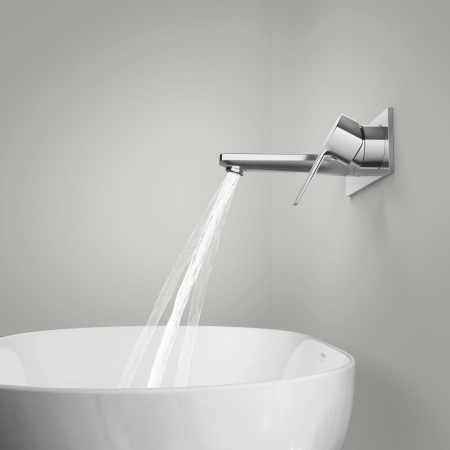 Lavoar Grohe 103563SH00, Essence, pe blat, 60 x 40 cm, fara preaplin, AquaCEramic, HyperClean, alb [10]