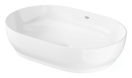 Lavoar Grohe 103563SH00, Essence, pe blat, 60 x 40 cm, fara preaplin, AquaCEramic, HyperClean, alb [3]