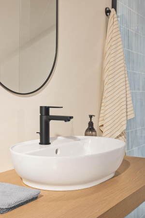Lavoar Grohe 103566SH00, Essence, pe blat, 50 x 40 cm, cu preaplin, AquaCEramic, HyperClean, alb [11]