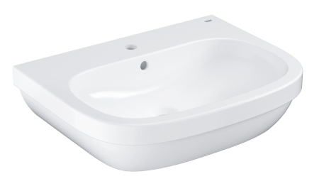 Baie - Lavoar Grohe 39323000, 150 mm, 515 mm, 35 mm, 650 mm, 1 cuve, 1 nr orificii baterie, pe perete, ceramica sanitara, Alb
