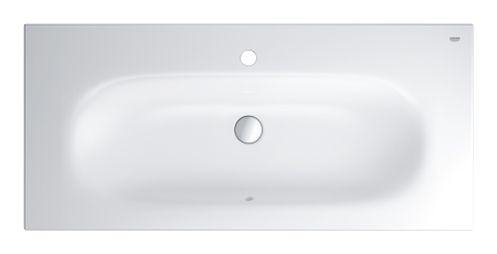 Baie - Lavoar Grohe 3956600H, Essence Vanity, montare pe perete/blat, 1000 x 460 mm, anti-aderent, anti-bacterian