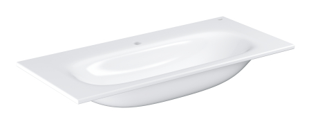 Lavoar Grohe 3956600H, Essence Vanity, montare pe perete/blat, 1000 x 460 mm, anti-aderent, anti-bacterian [1]
