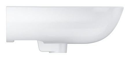 Lavoar Grohe 39808000, 139 mm, 448 mm, 35 mm, 600 mm, 1 cuve, 1 nr orificii baterie, pe perete, ceramica sanitara, Alb [4]