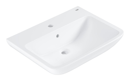Lavoar Grohe 39808000, 139 mm, 448 mm, 35 mm, 600 mm, 1 cuve, 1 nr orificii baterie, pe perete, ceramica sanitara, Alb [2]