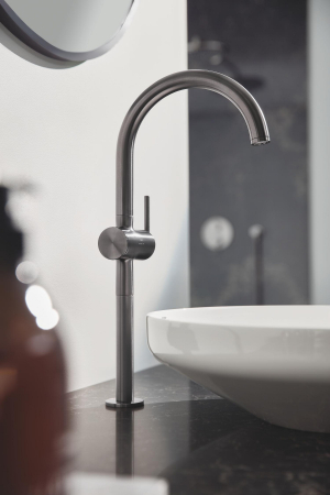 Lavoar Grohe 3995800H, Spa Airio, montare pe blat, 450 x 450 mm, slim, porcelan, alb [18]