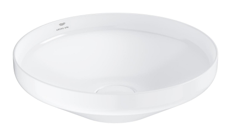 Lavoar Grohe 3995800H, Spa Airio, montare pe blat, 450 x 450 mm, slim, porcelan, alb [3]