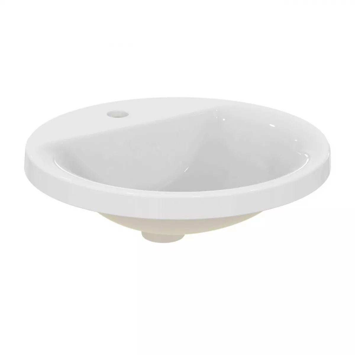 Lavoare incastrate - Lavoar Ideal standard Connect, incastrat, 480 mm, alb, E506201