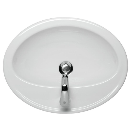 Lavoar incastrat alb 54 cm, oval, Cersanit Calla [1]