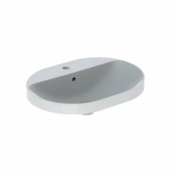 Lavoare - Lavoar incastrat Geberit Variform eliptic cu preaplin 60x45 cm