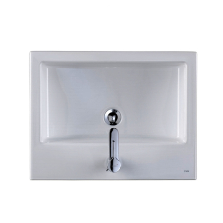 Lavoar Kolo Twins, 60 cm, ceramica sanitara, strat anti-calcar Reflex, alb [4]