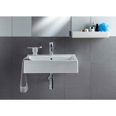 Lavoar Kolo Twins, 60 cm, ceramica sanitara, strat anti-calcar Reflex, alb [3]