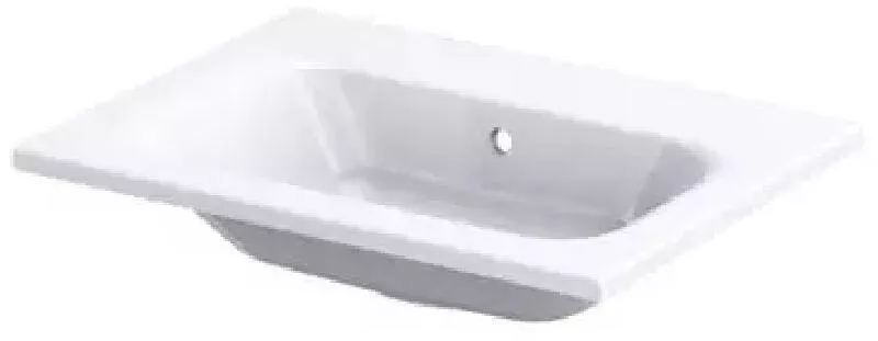 Lavoare pe blat - Lavoar Oristo Are, pe mobilier, 61 x 46 cm, alb, UME-AR-60-92