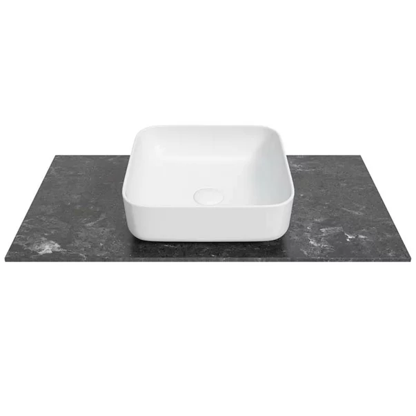 Lavoare - Lavoar pe blat alb Defra Caria 39 cm