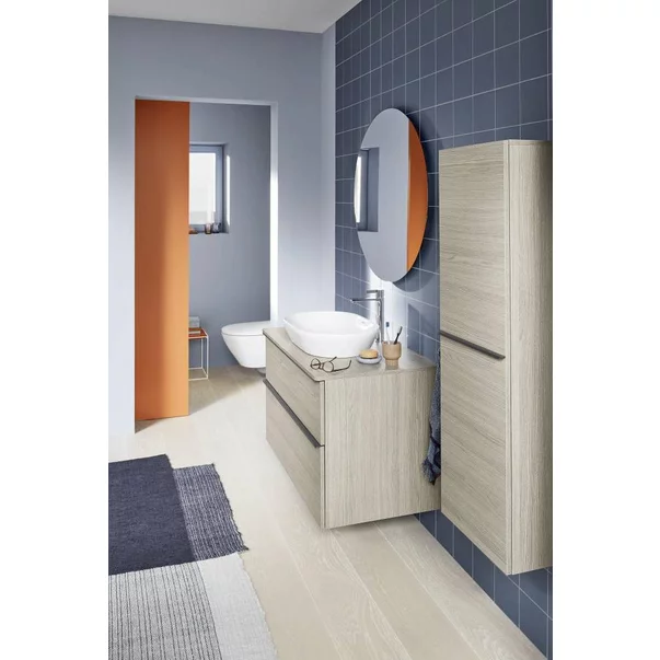 Lavoar pe blat Duravit D-Neo alb 40 cm [4]