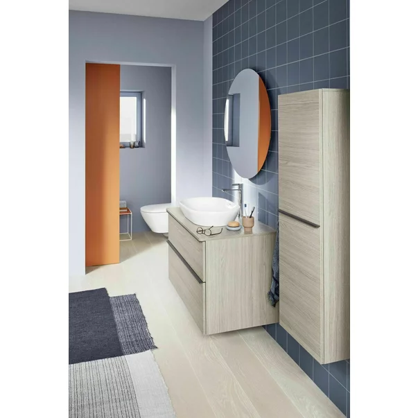Lavoar pe blat Duravit D-Neo alb 60 cm [6]