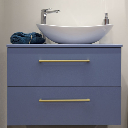 Lavoar pe blat Fluminia, My Pleasure, oval, 63.5 x 37.5 cm, alb [6]