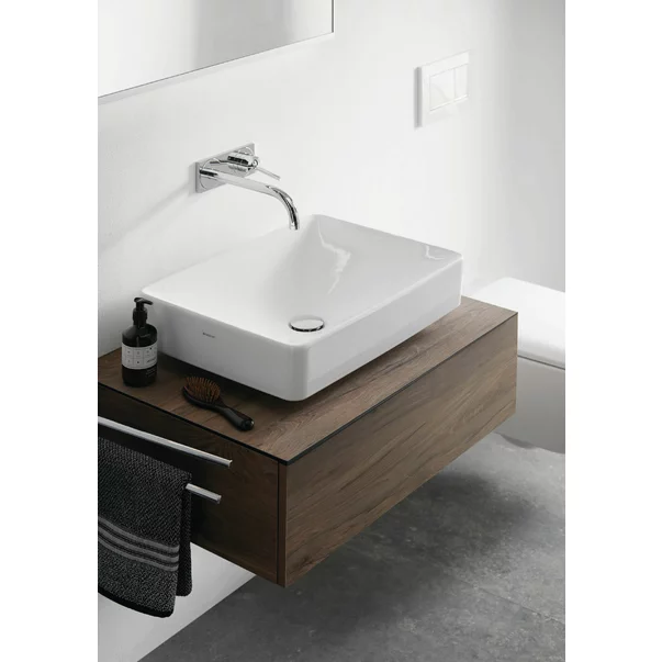 Lavoar pe blat Geberit Variform dreptunghiular fara preaplin 55x40 cm [3]