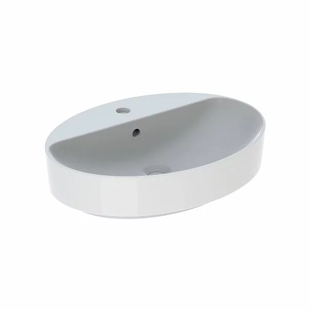 Lavoare - Lavoar pe blat Geberit Variform oval cu preaplin 60x45 cm
