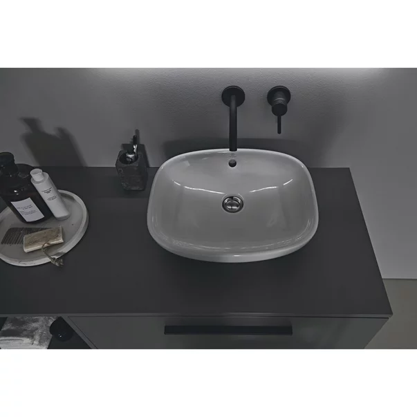 Lavoar pe blat Ideal Standard i.life B alb 45 cm [1]