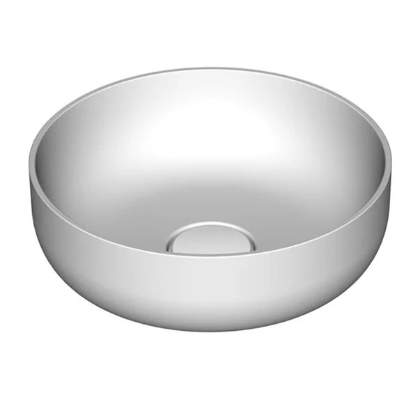 Baie - Lavoar pe blat KolpaSan Alexis 38 cm alb