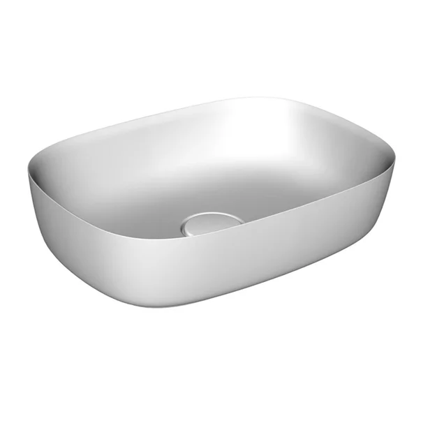 Baie - Lavoar pe blat KolpaSan Alexis alb 50 cm