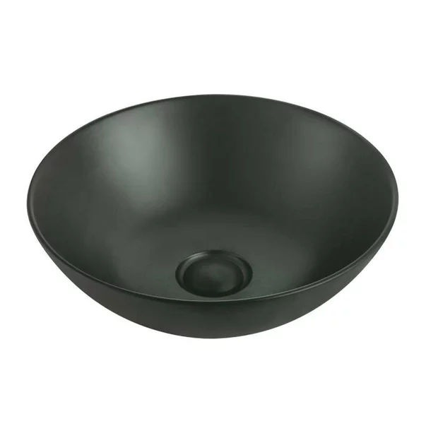 Lavoar pe blat negru mat Fluminia Black 40 cm [2]